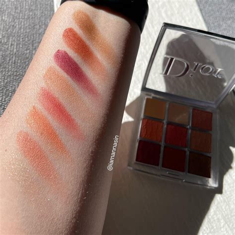 dior backstage eye palette coral neutrals